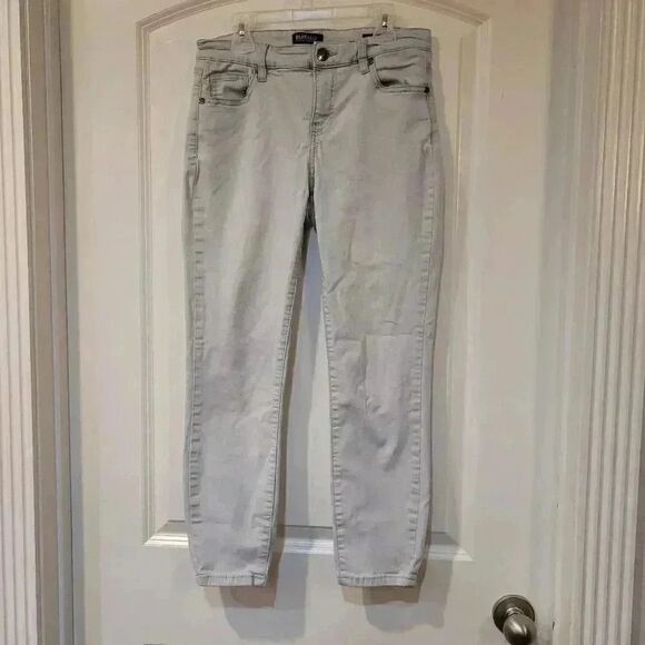 𝅺Buffalo David Bitton Women's Light Blue Cotton/Spandex Blend Midrise Super Sof - Picture 2 of 10